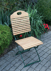 TPFGarden® Kurgarten Klappgarnitur BAD BELZIG 5-teilig aus Robinienholz, Stahlgestell Grün